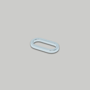 Flat Edge Oval Ring / 3 colours