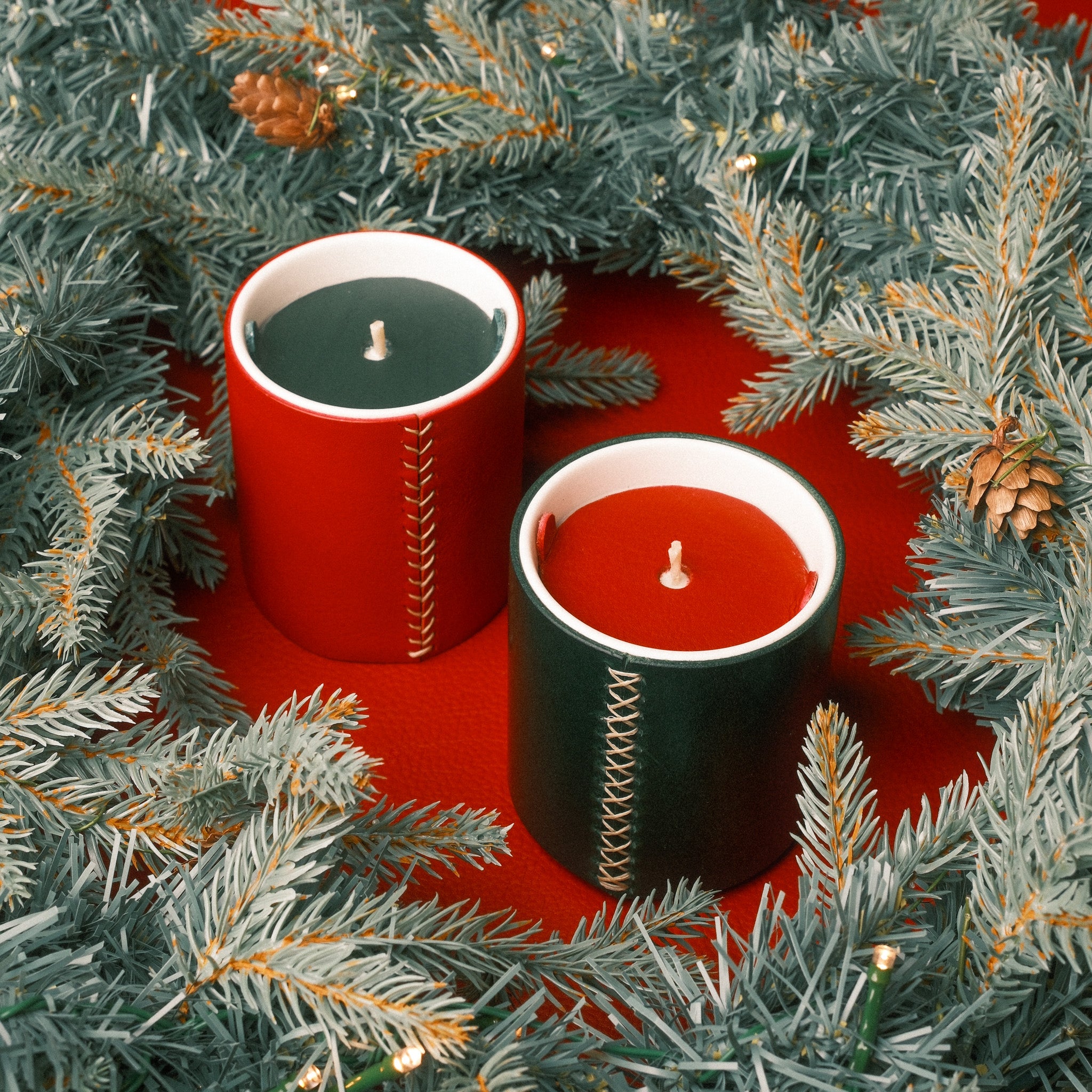 December 7th - Leather Wrapped Candle Workshop