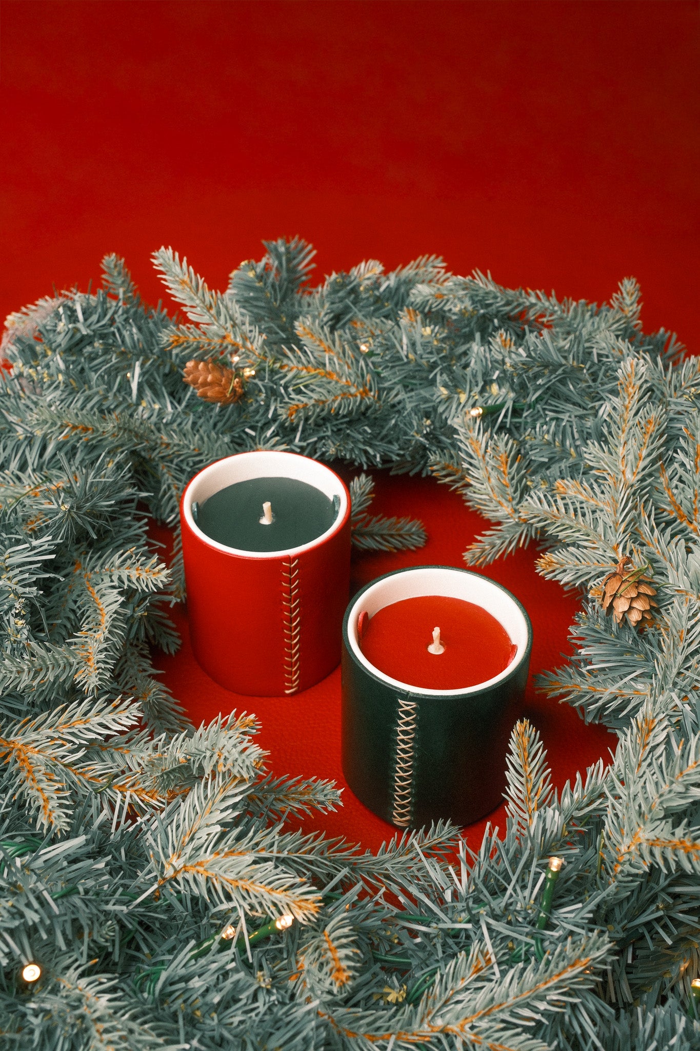 December 7th - Leather Wrapped Candle Workshop