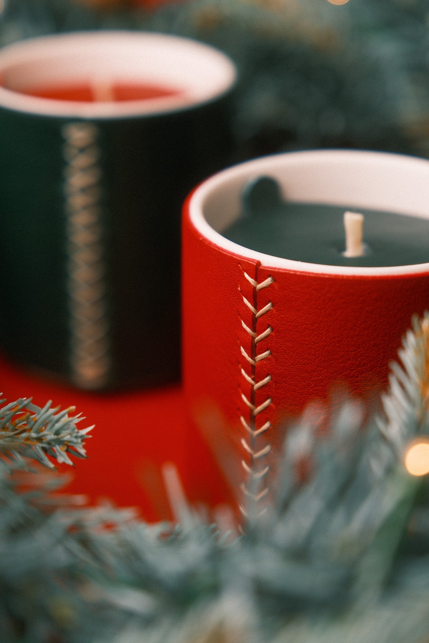 December 7th - Leather Wrapped Candle Workshop