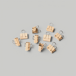 Load image into Gallery viewer, Binder Clips - Leather Wrapped
