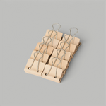 Load image into Gallery viewer, Binder Clips - Leather Wrapped
