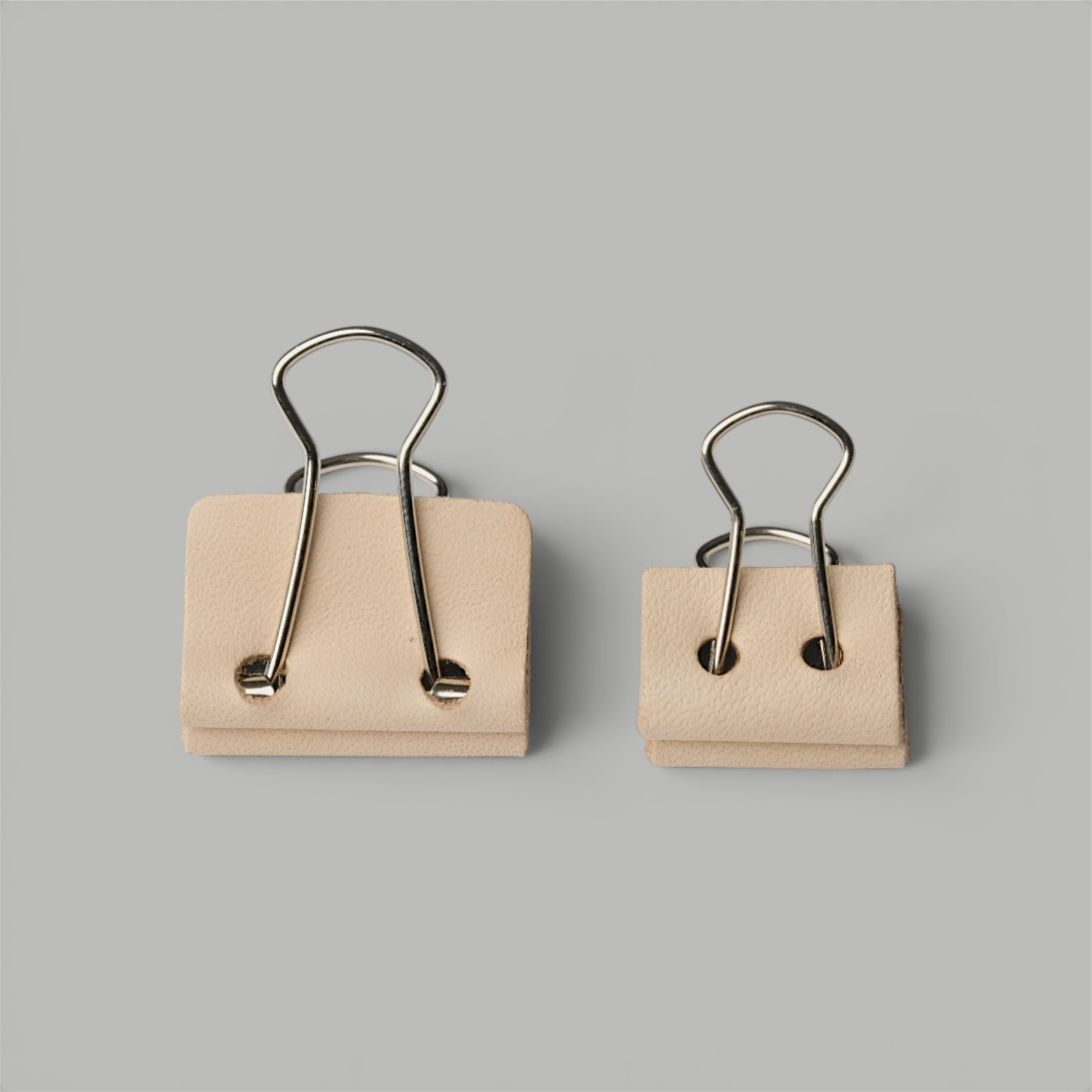 Binder Clips - Leather Wrapped