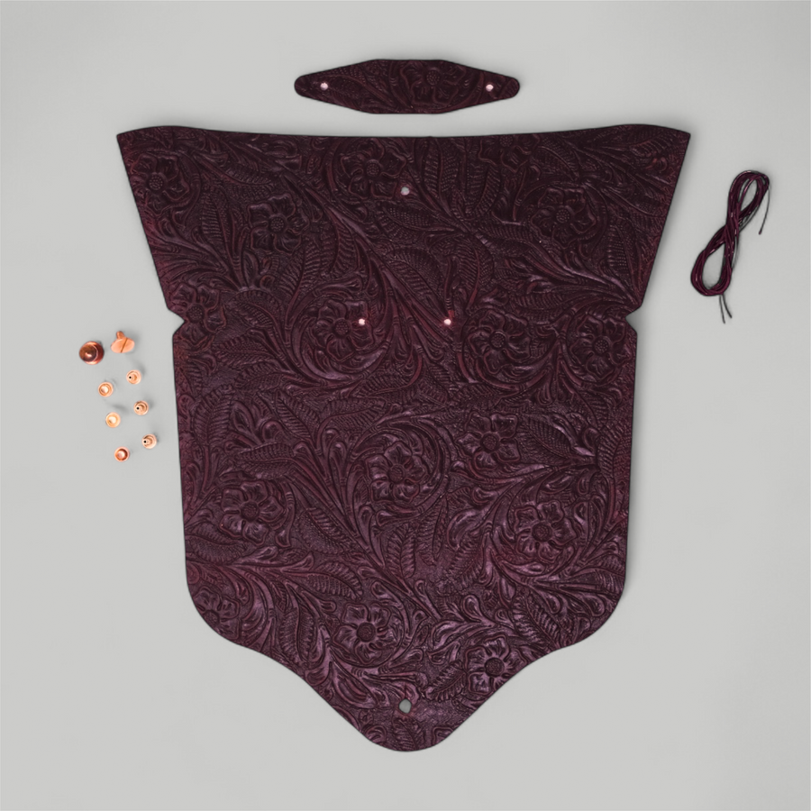 Floral - Burgundy