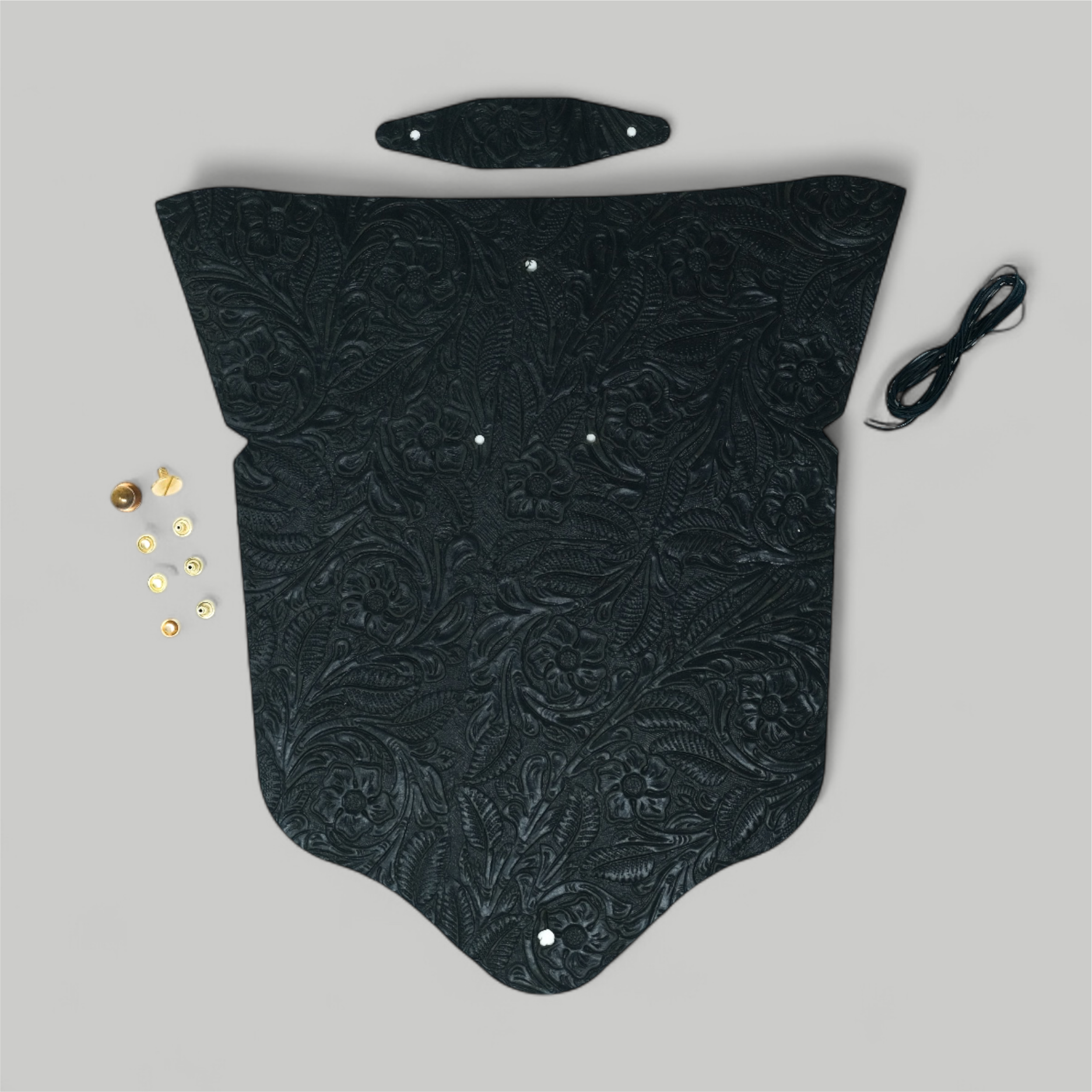 Floral - Dark Green