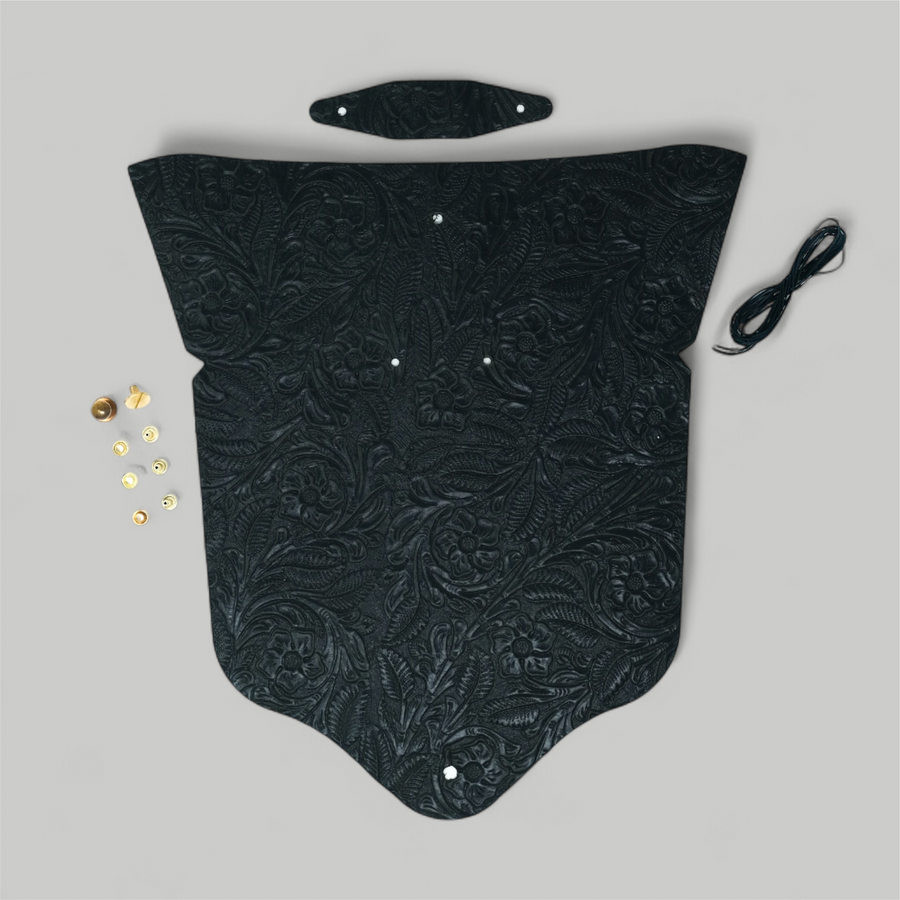 Floral - Dark Green