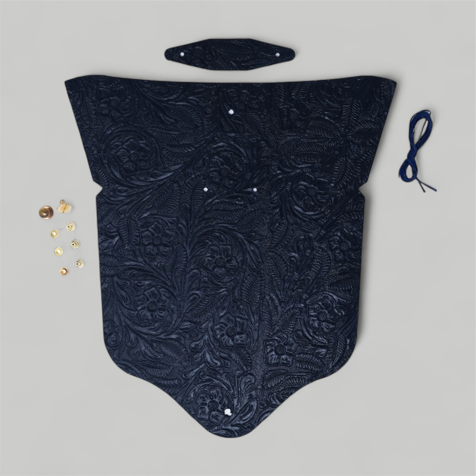 Floral - Navy