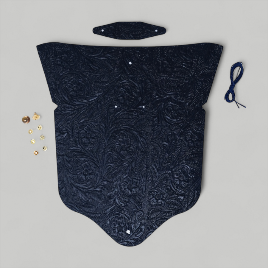 Floral - Navy