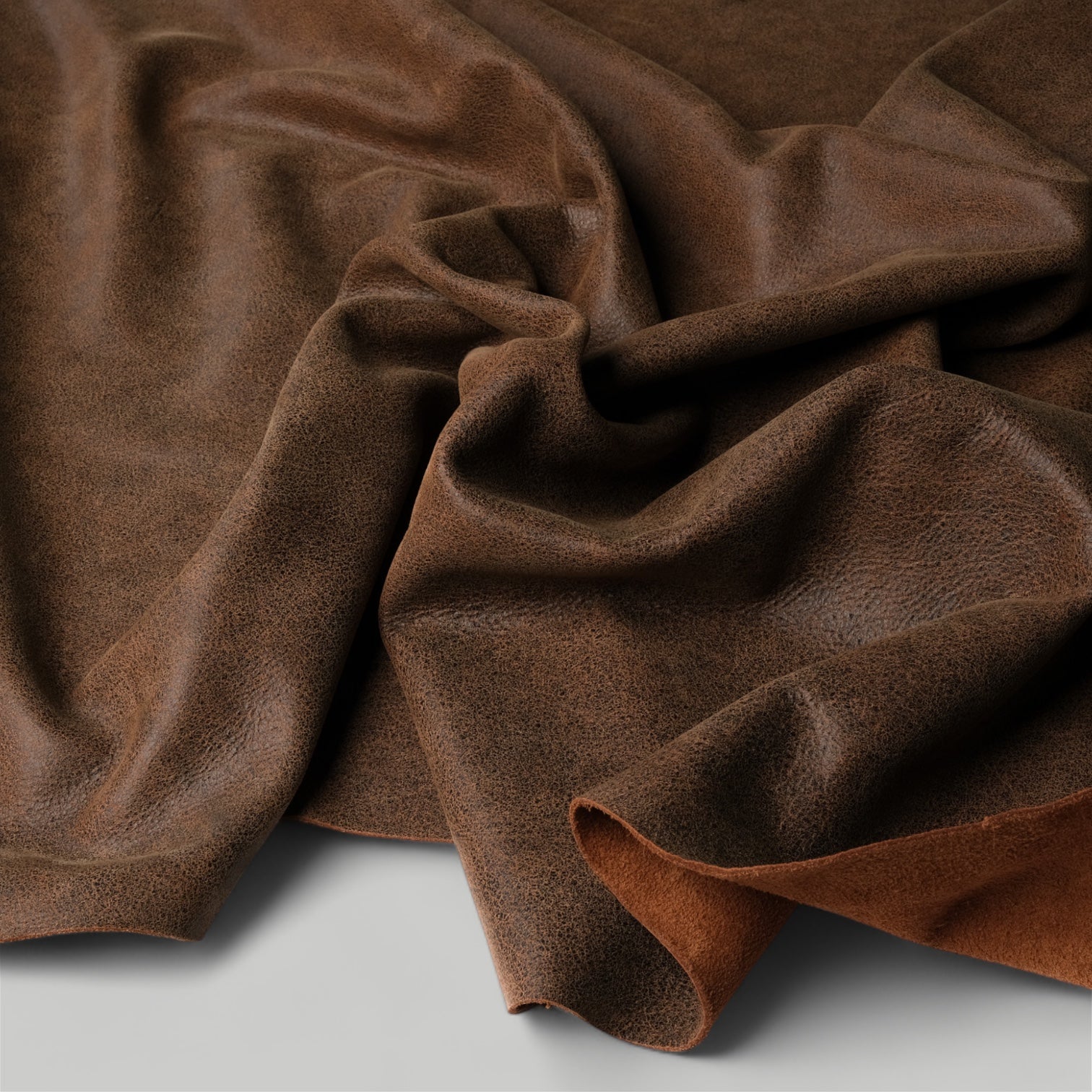 Distressed Brown