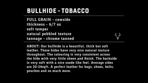 Bullhide / 3 COLOURS