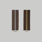 Load image into Gallery viewer, RACCAGNI Super R Zipper / Brown tape
