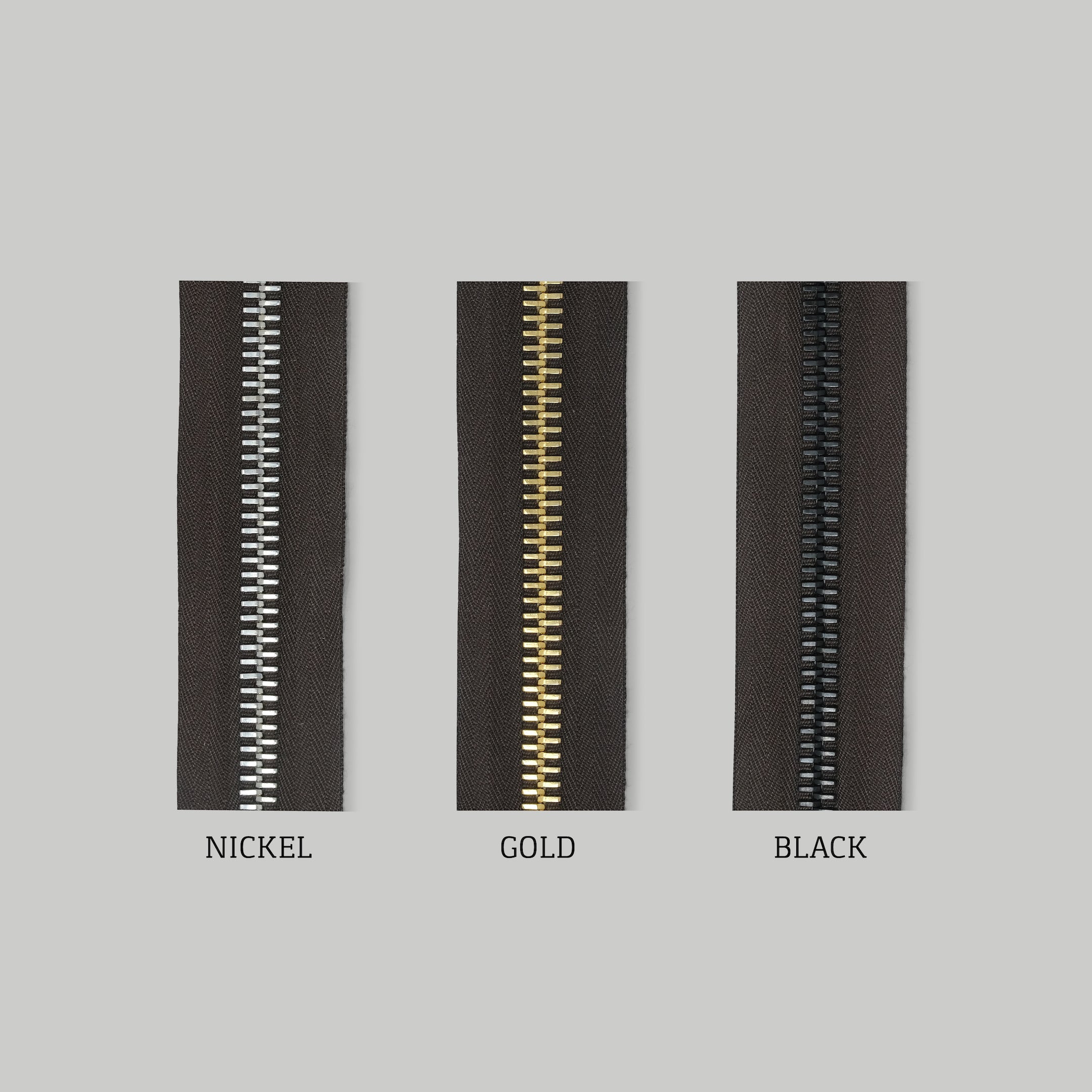 RACCAGNI Super R Zipper / Dark Brown tape