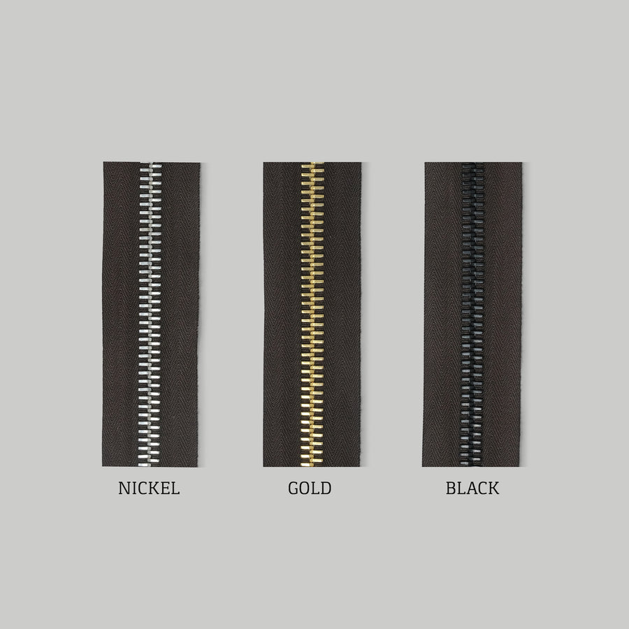 RACCAGNI Super R Zipper / Dark Brown tape