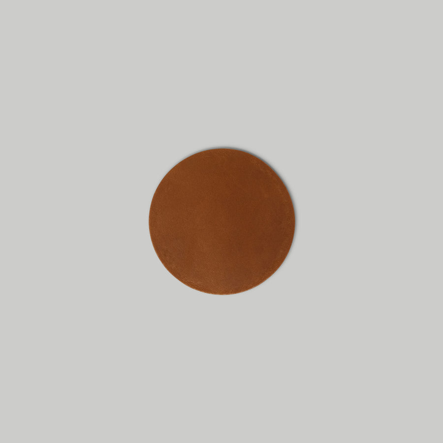 Leather Coasters in Conceria Puccini Attilio