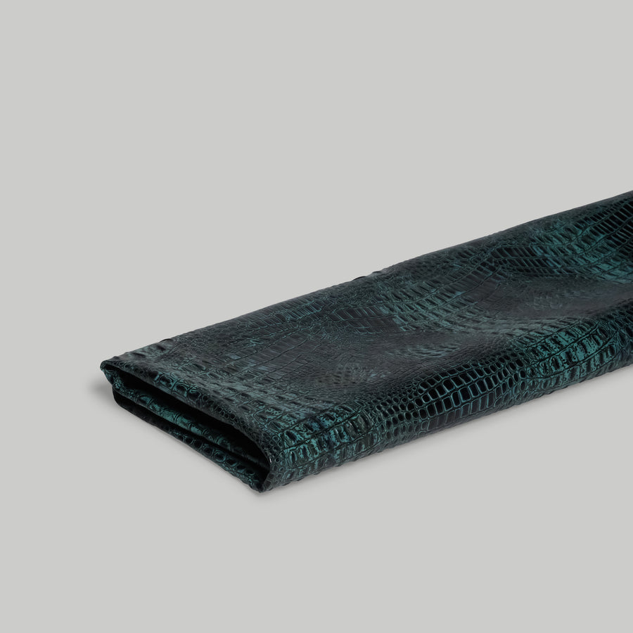 Italian Croco Embossed Cowhide / 8 COLOURS
