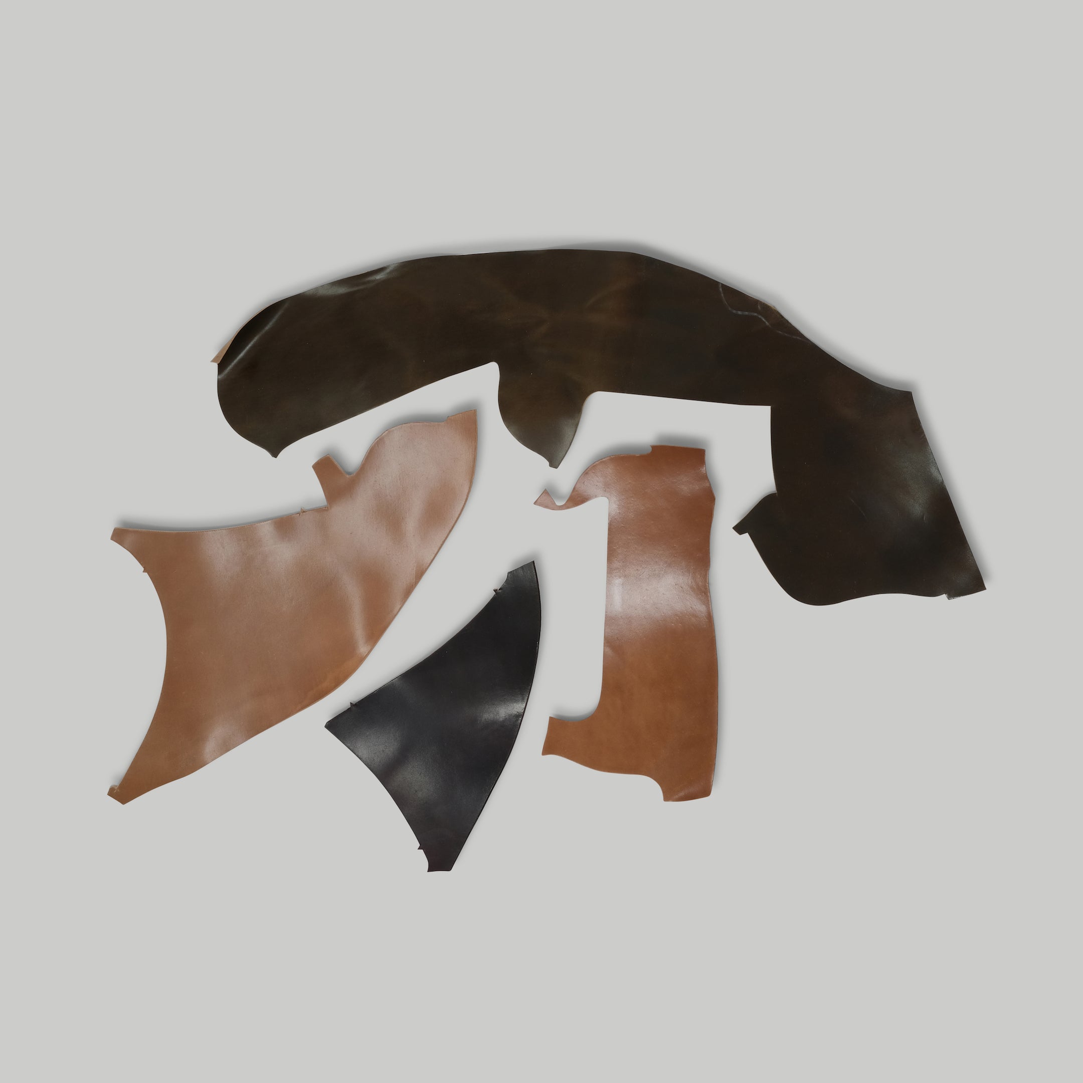Genuine Horween Shell Cordovan Scrap