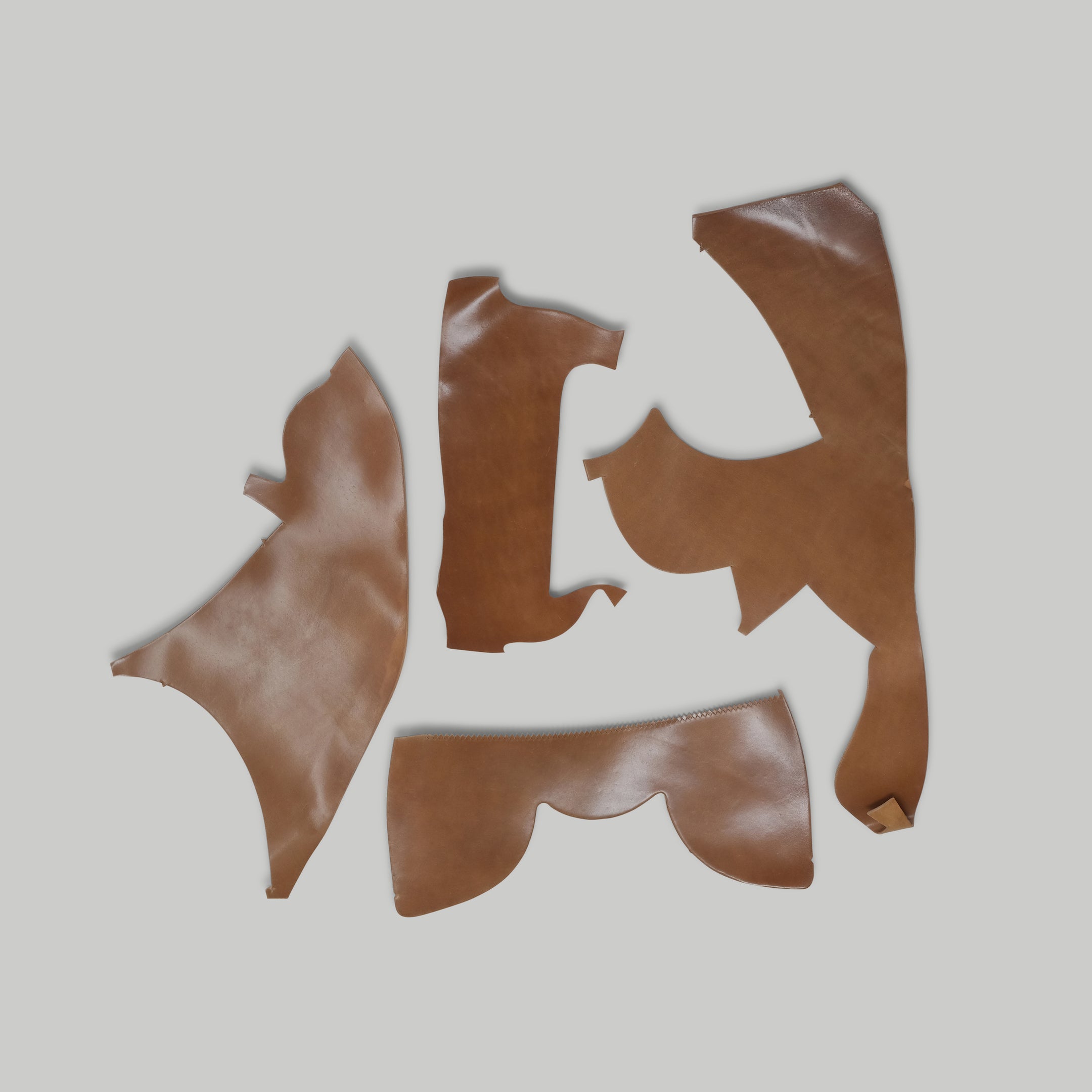 Genuine Horween Shell Cordovan Scrap