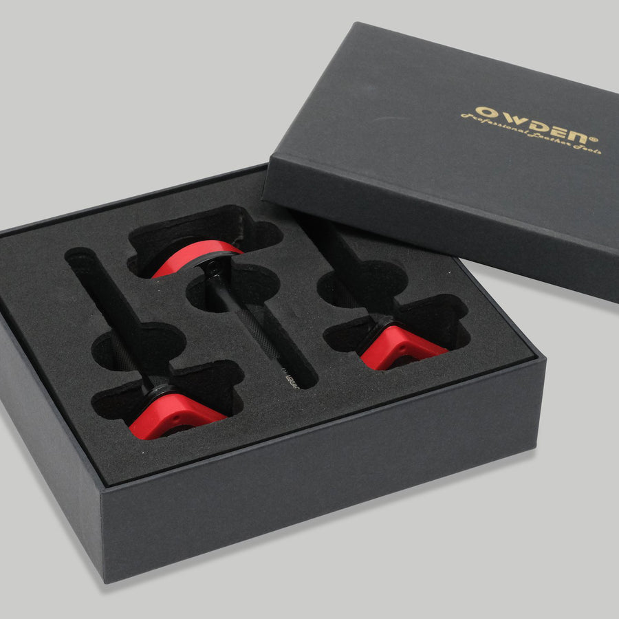 OWDEN professional 3 pieces end punch / 3 shapes