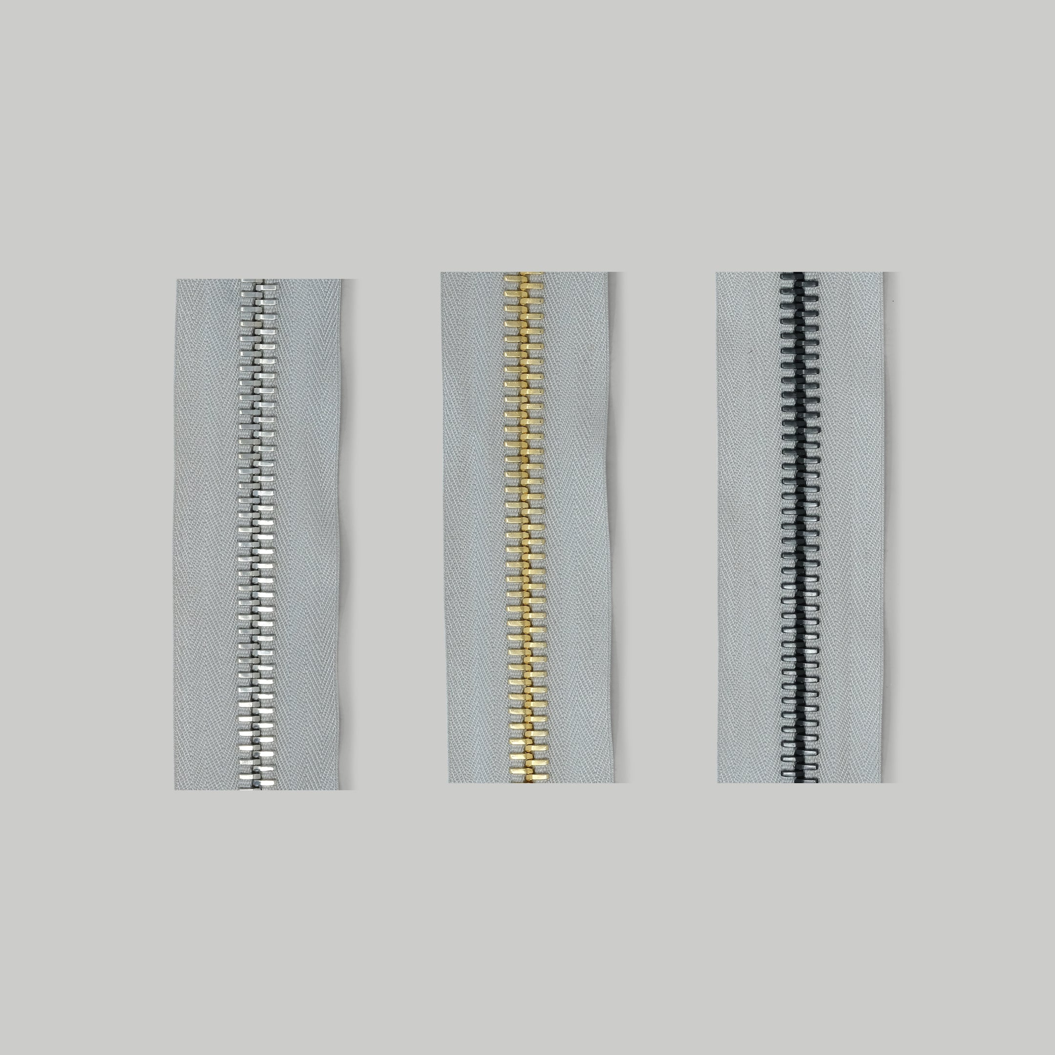 RACCAGNI Super R Zipper / Light Grey tape