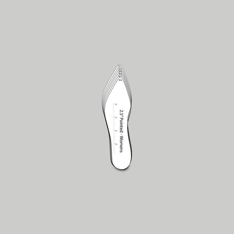 2.5" Pointed Boot Last / Women's