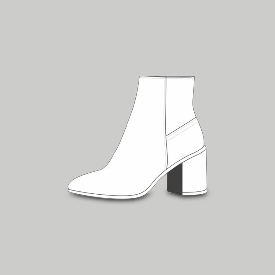 2.5" Pointed Boot Last / Women's