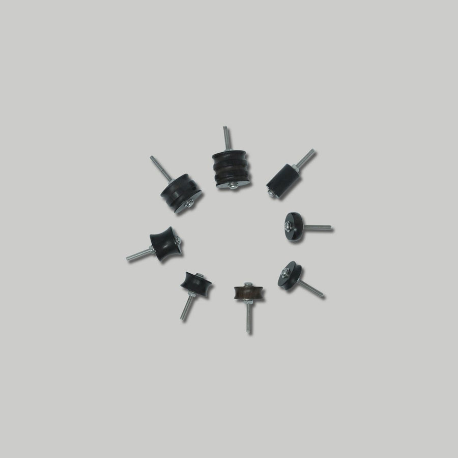 8pc Ebony Burnisher Set