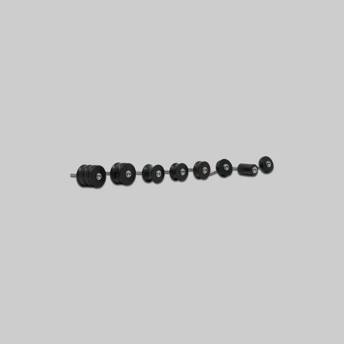 8pc Ebony Burnisher Set