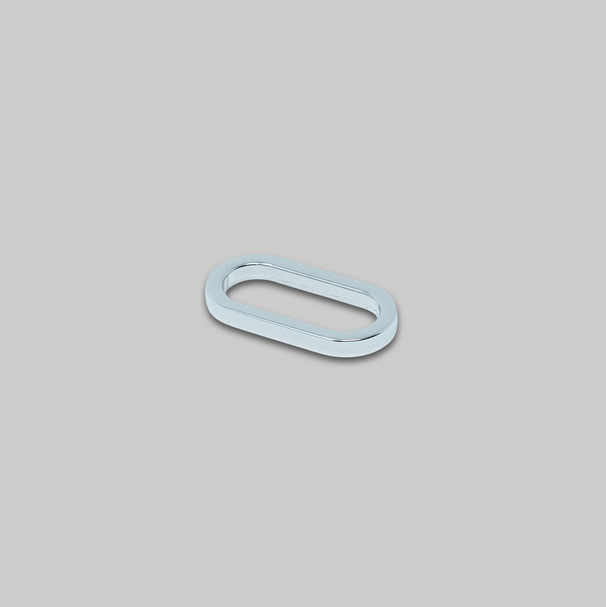 Flat Edge Oval Ring / 3 colours