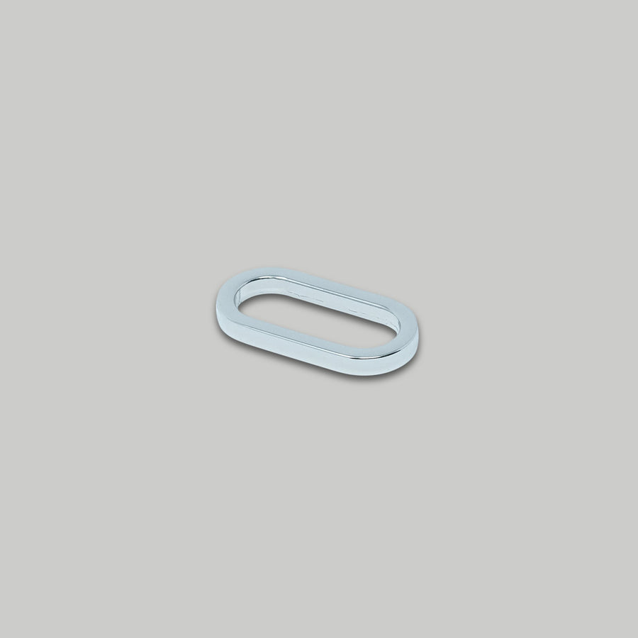 Flat Edge Oval Ring / 3 colours