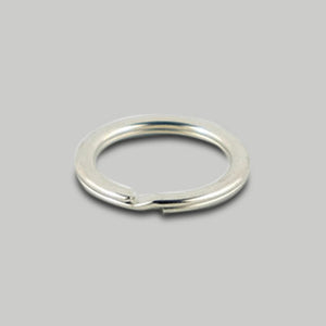 Flat Edge Split Ring / 2 colours