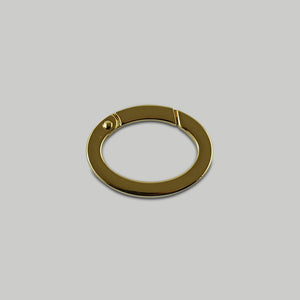 Spring Gate Oval Ring
