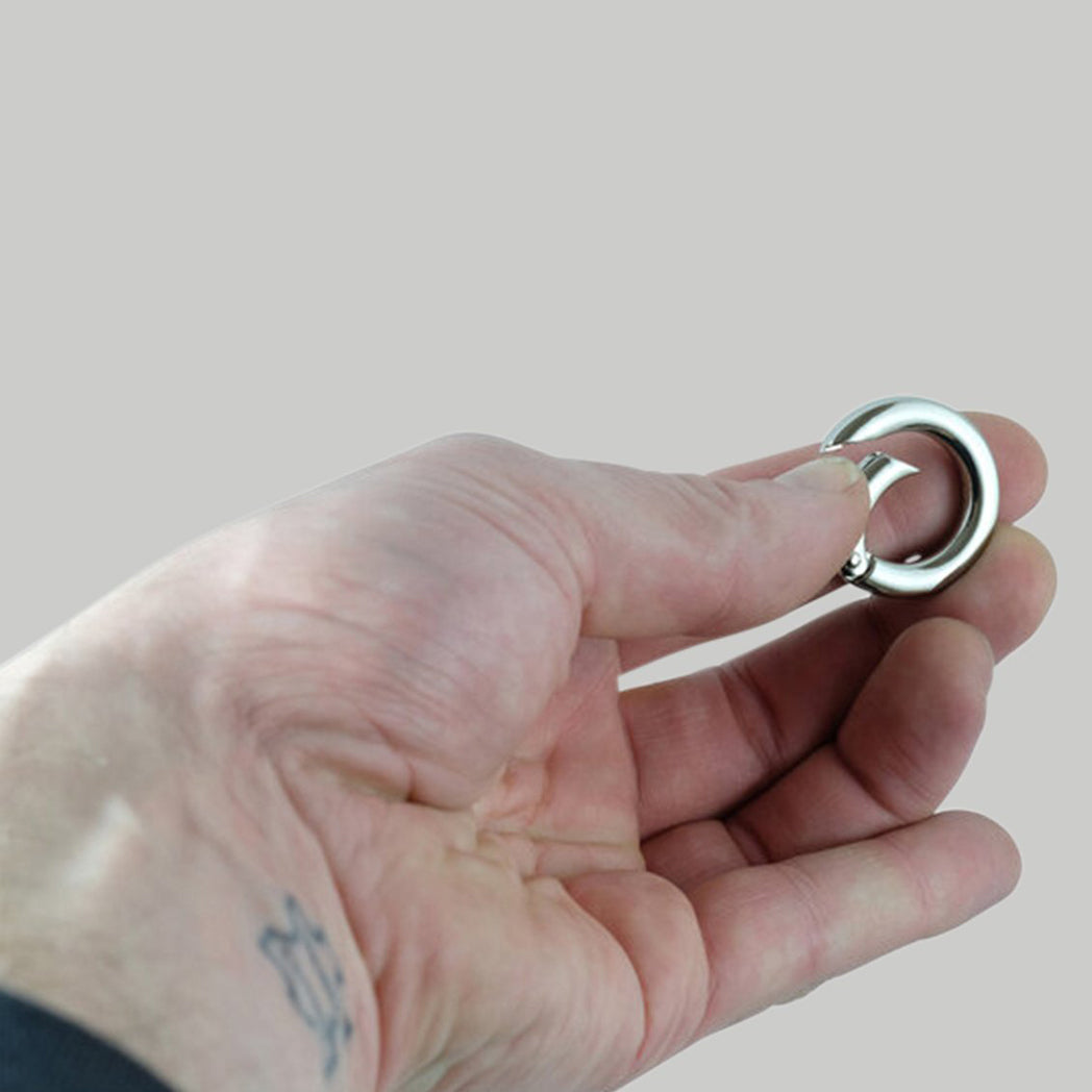 Flat Spring Gate Ring / 3 colours