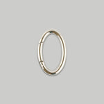 Load image into Gallery viewer, Oval Spring Gate Ring / 2 colours
