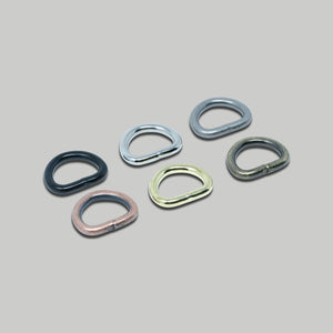 Rounded D Ring / 6 colours