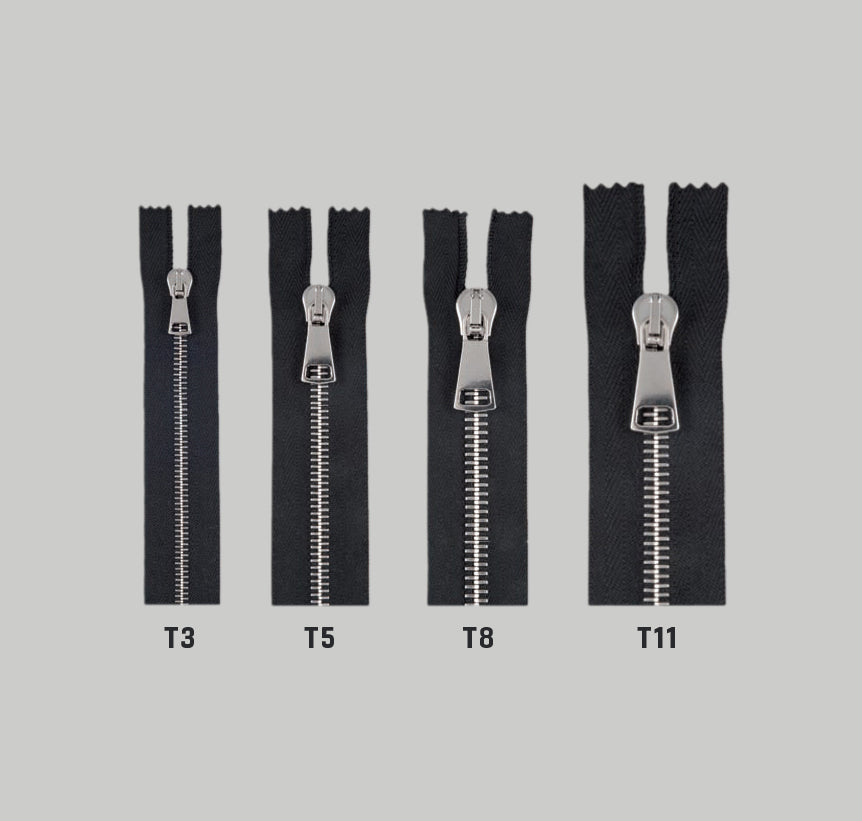 RACCAGNI Super R Zipper / White tape - SEPARATING