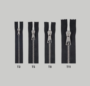 RACCAGNI Super R Zipper / Black tape - SEPARATING