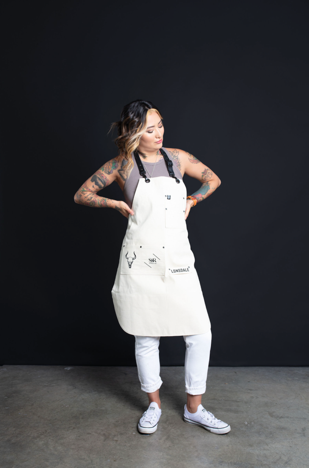 Search & Rescue x Lonsdale Leather Apron