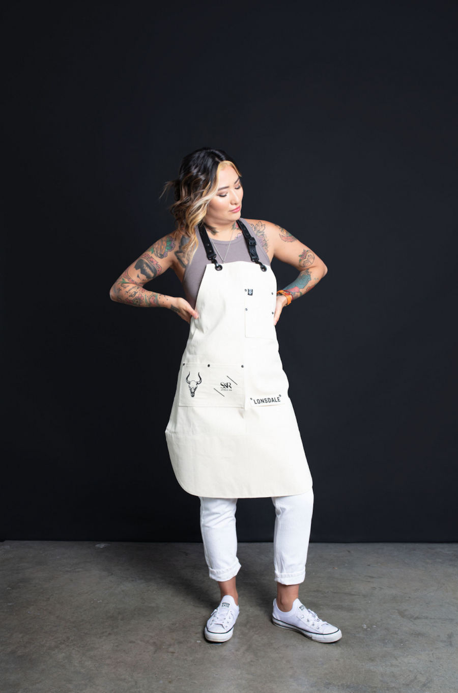 Search & Rescue x Lonsdale Leather Apron