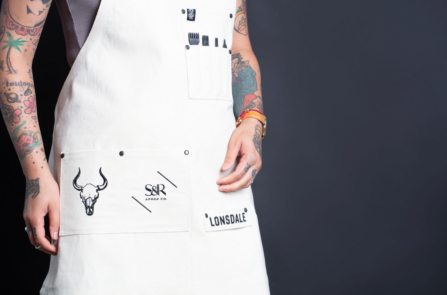 Search & Rescue x Lonsdale Leather Apron