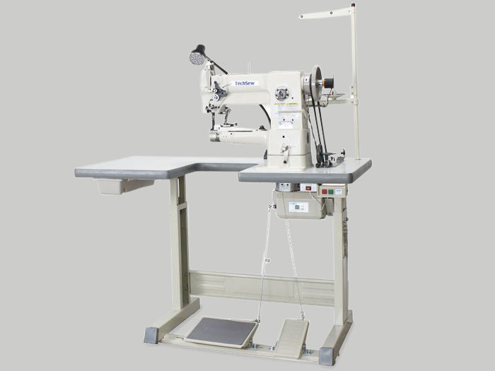Techsew - 2600 PRO Narrow Cylinder Leather Industrial Sewing Machine